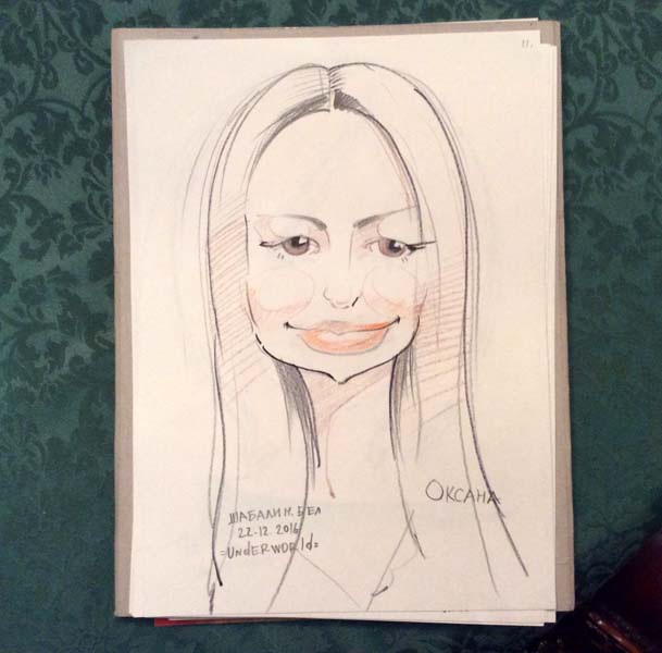 шарж Оксаны