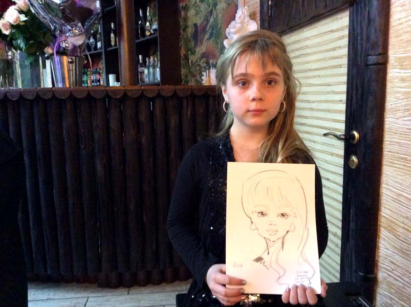 шаржист на свадьбу шарж по фото, Михаил Шабалин,Минск,Калининград