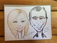 шарж Юли и Дениса