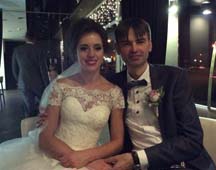  Художник-шаржист на свадьбе Ирины и Игоря