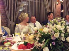  Художник-шаржист Михаил Шабалин на свадьбе Оксаны и Славомира